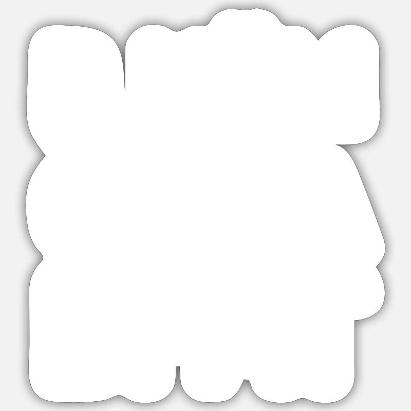 Sticker Größe S (10 x 10 cm) - 