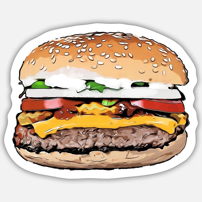 Sticker Größe S (10 x 10 cm) - 