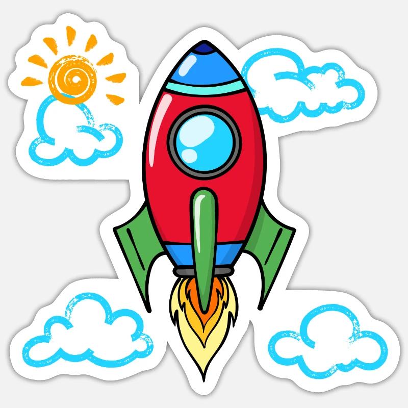 Début de l’école Lancement de l’école - Sticker taille S (10 x 10 cm) - blanc mat