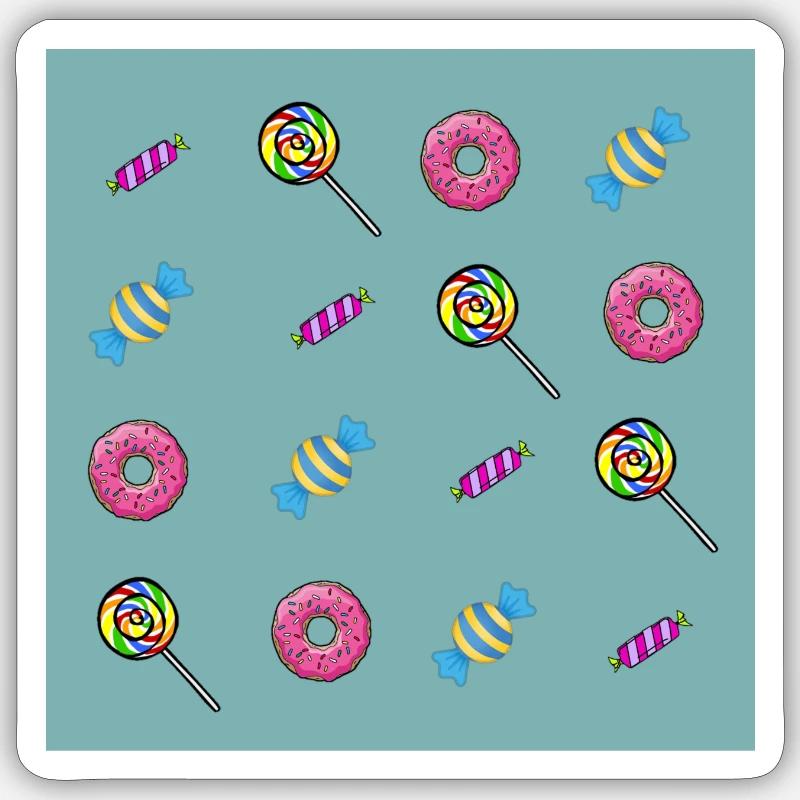 Douceurs Sticker taille S (10 x 10 cm)