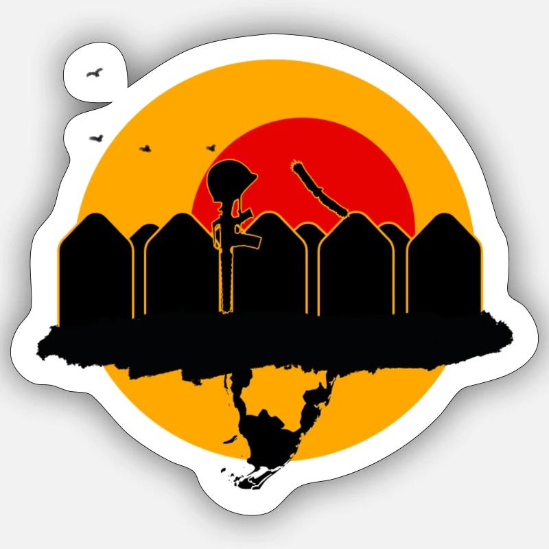 Sticker taille S (10 x 10 cm) - 