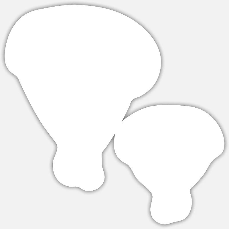 Sticker taille S (10 x 10 cm) - 
