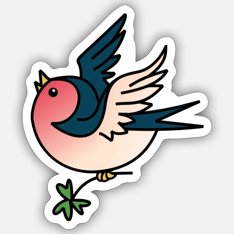 Schwalbe Sticker Größe S (10 x 10 cm)