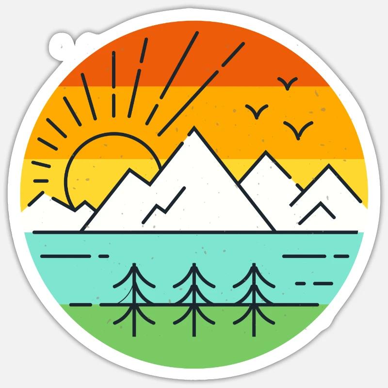 Sticker taille S (10 x 10 cm) - 