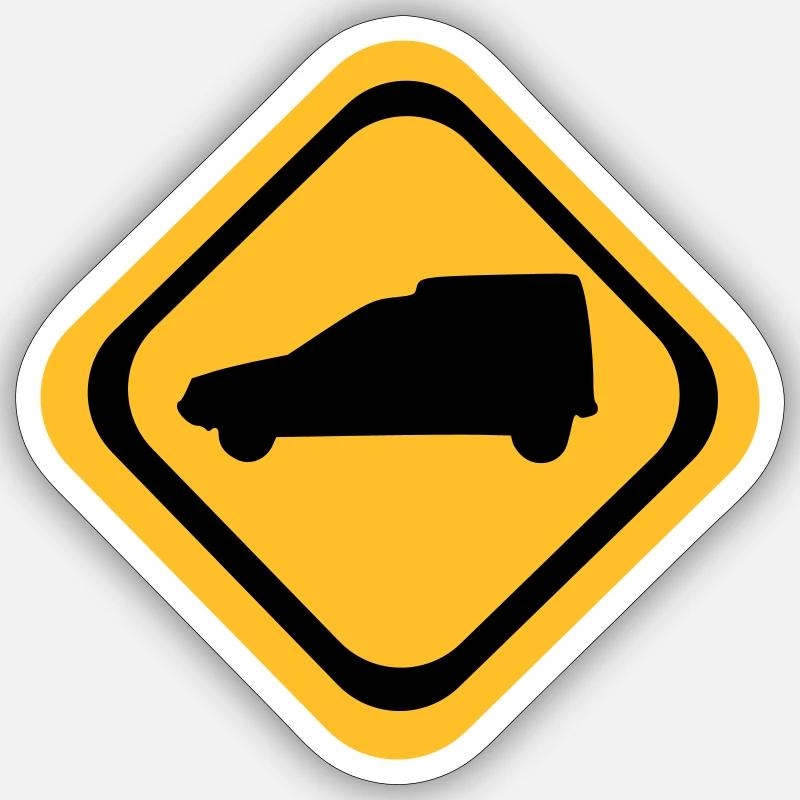 C15 Straße Sticker Größe S (10 x 10 cm)