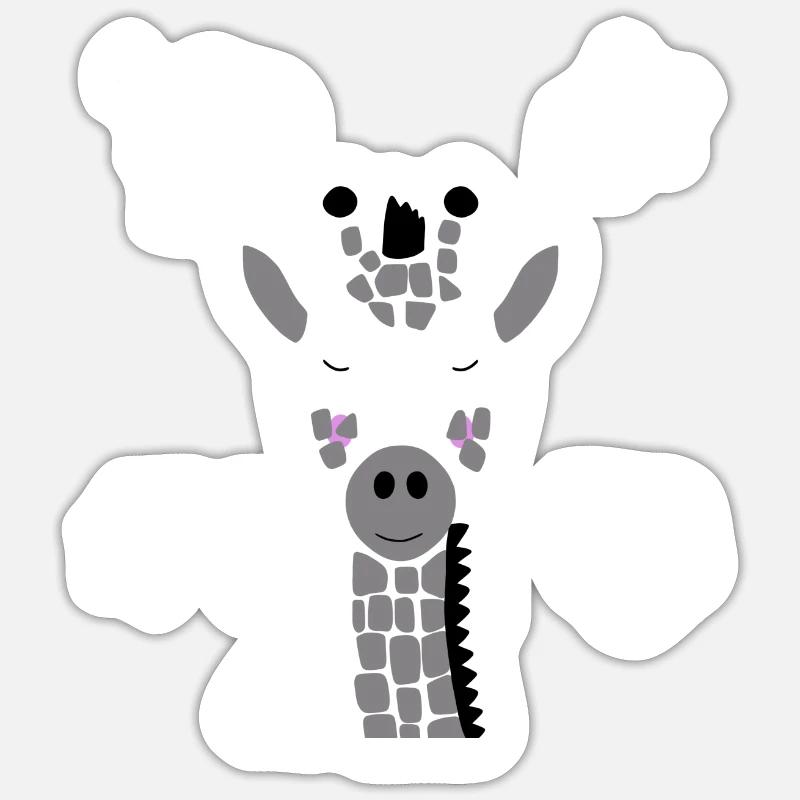 Sticker Größe S (10 x 10 cm) - 