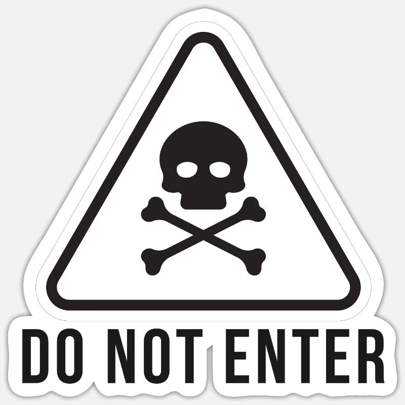 Sticker size S (10 x 10 cm) - 