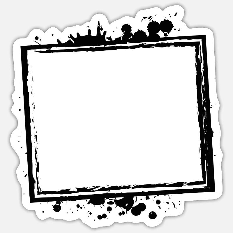 Sticker taille S (10 x 10 cm) - 