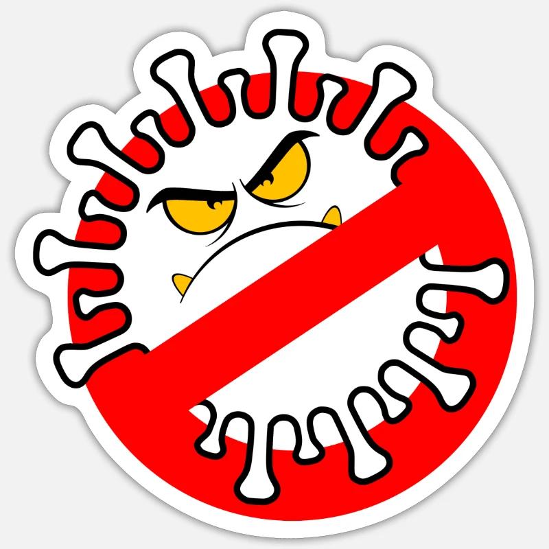 Sticker Größe S (10 x 10 cm) - 