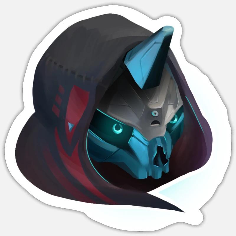 Cayde-6 Sticker taille S (10 x 10 cm)