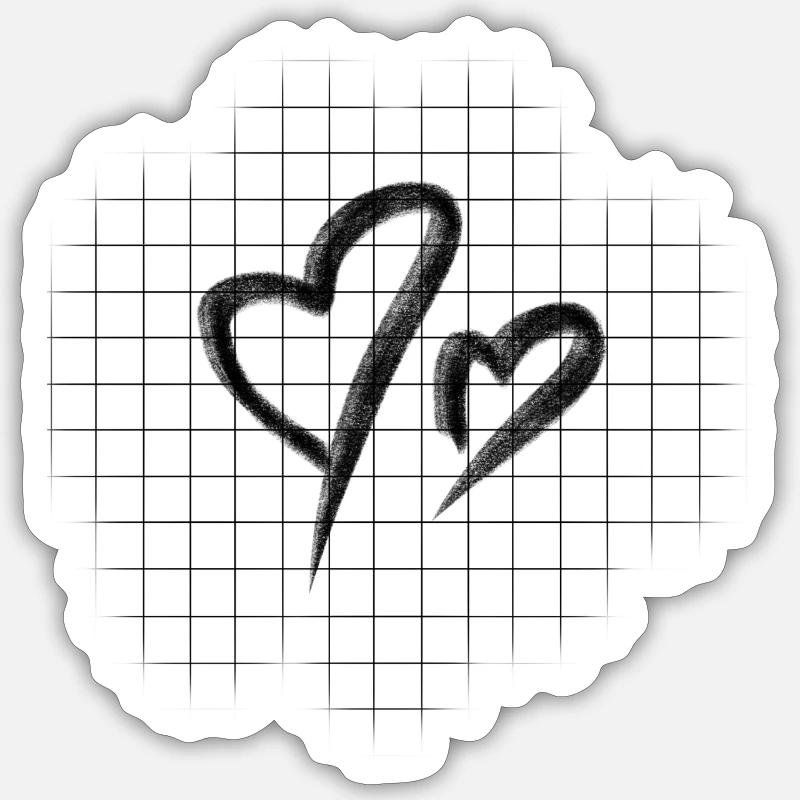 Sticker taille S (10 x 10 cm) - 