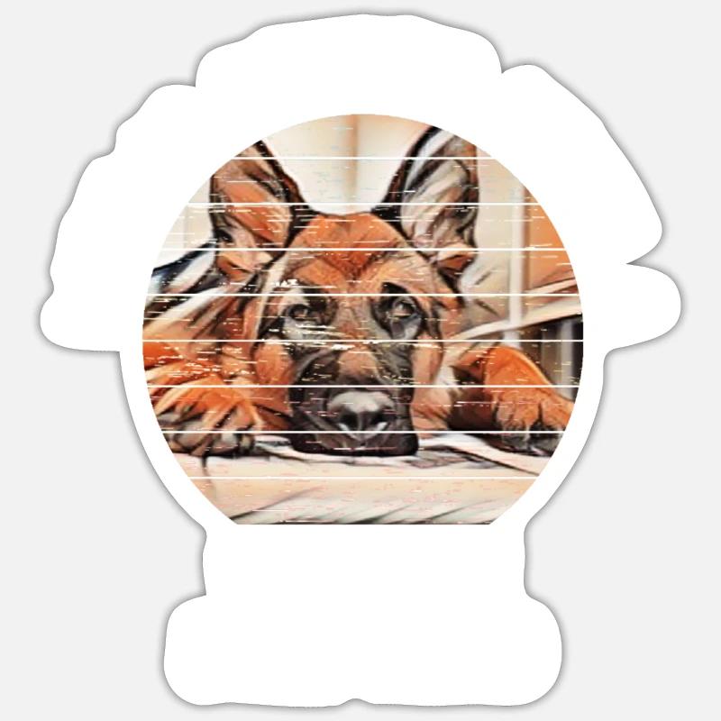 Sticker Größe S (10 x 10 cm) - 
