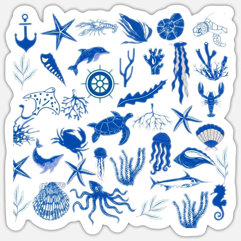 Sticker Größe S (10 x 10 cm) - 