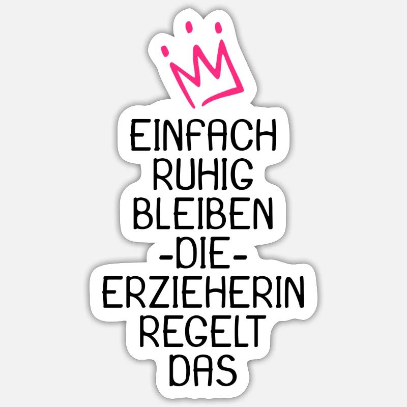 Sticker Größe S (10 x 10 cm) - 