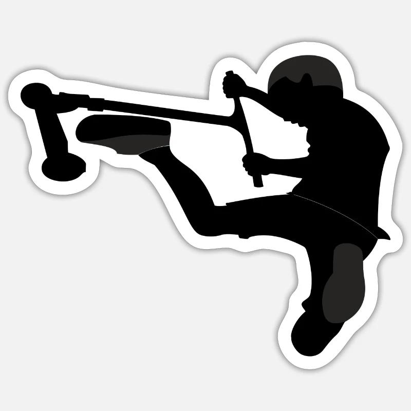 Sticker Größe S (10 x 10 cm) - 