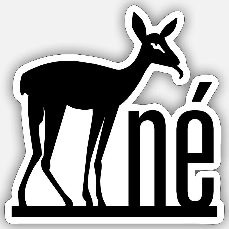 Sticker Größe S (10 x 10 cm) - 