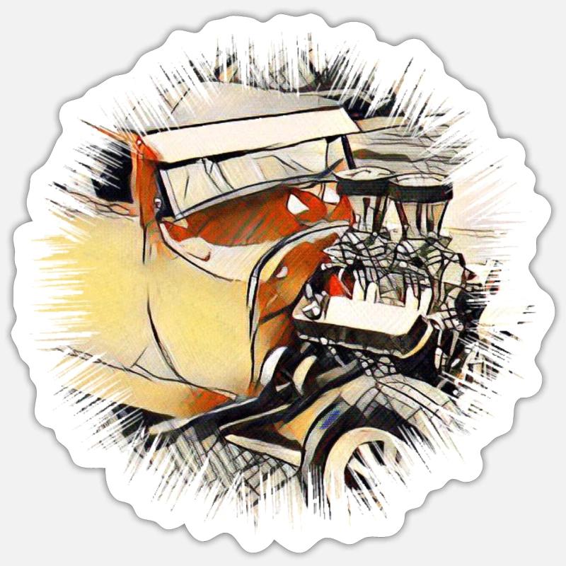 Sticker taille S (10 x 10 cm) - 