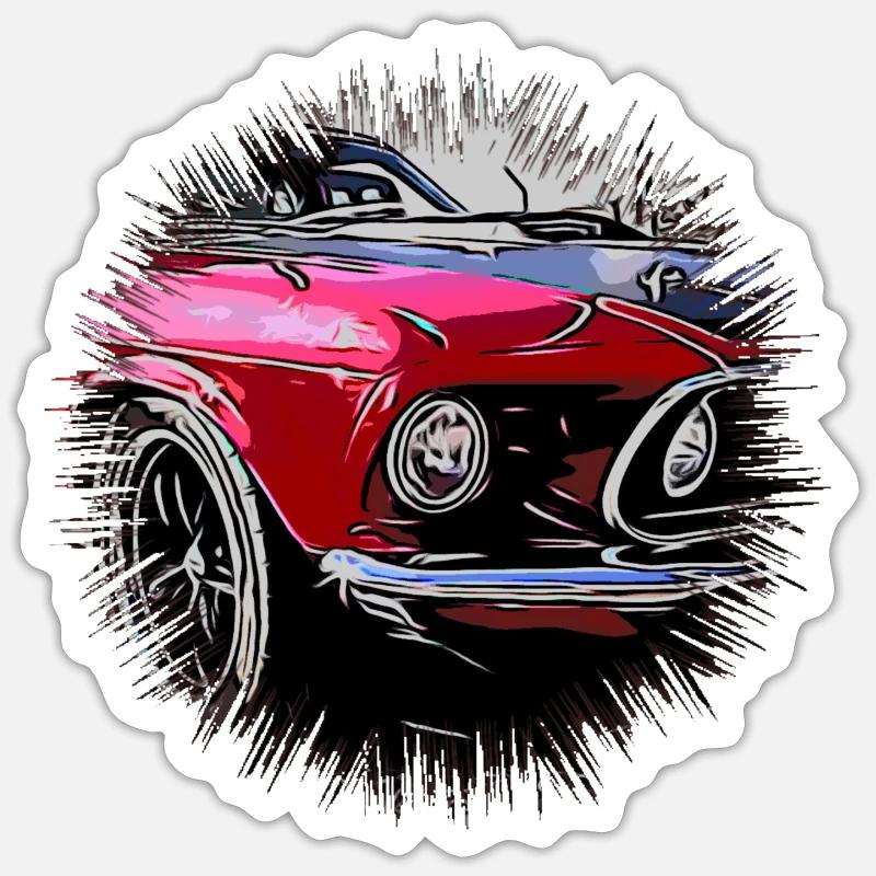 Sticker Größe S (10 x 10 cm) - 