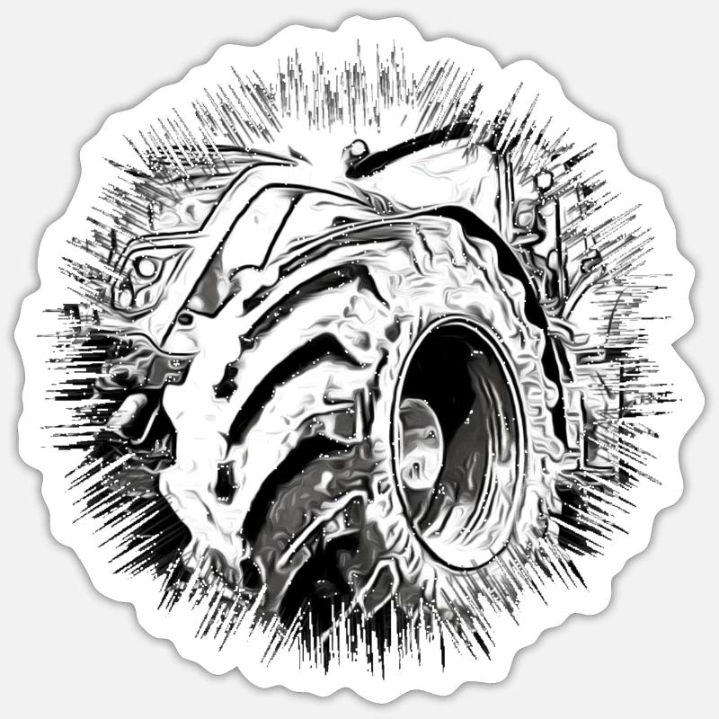 Sticker taille S (10 x 10 cm) - 