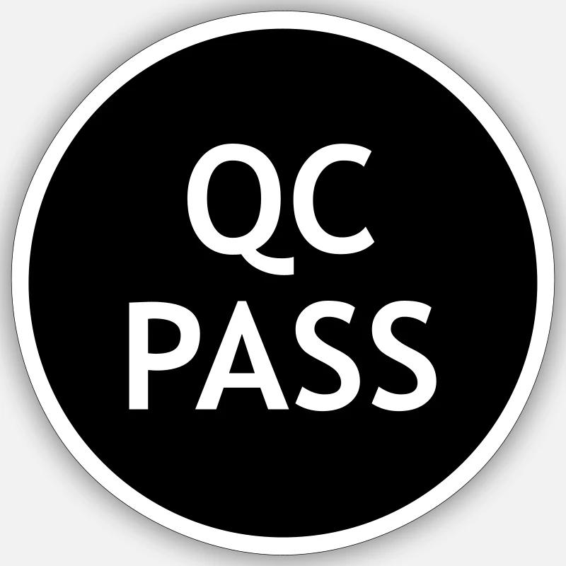 QCPass Sticker Größe S (10 x 10 cm)