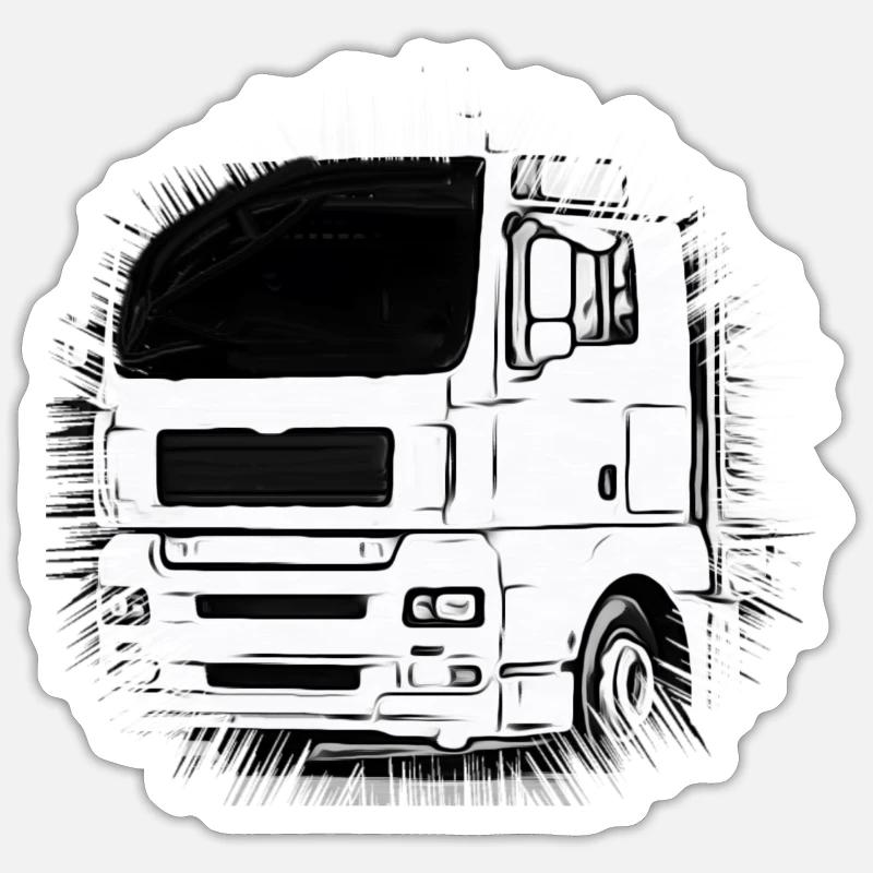 Sticker taille S (10 x 10 cm) - 