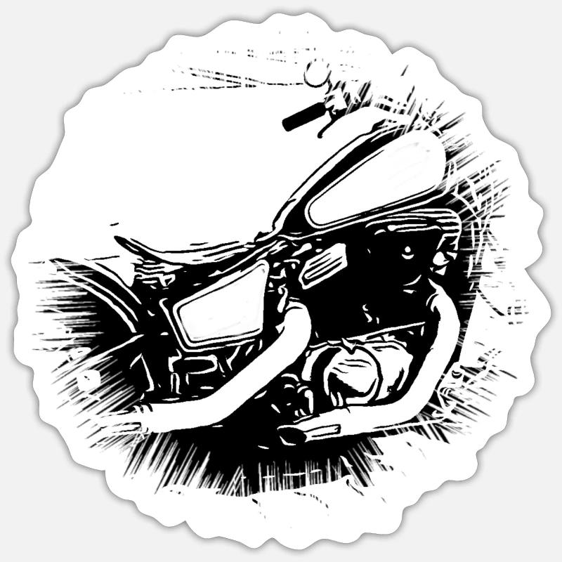 Sticker Größe S (10 x 10 cm) - 