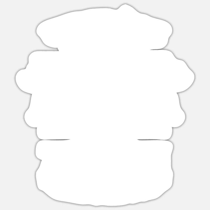 FRÈRE FORMIDABLE - TONTON FABULEUX - Sticker taille S (10 x 10 cm) - blanc mat