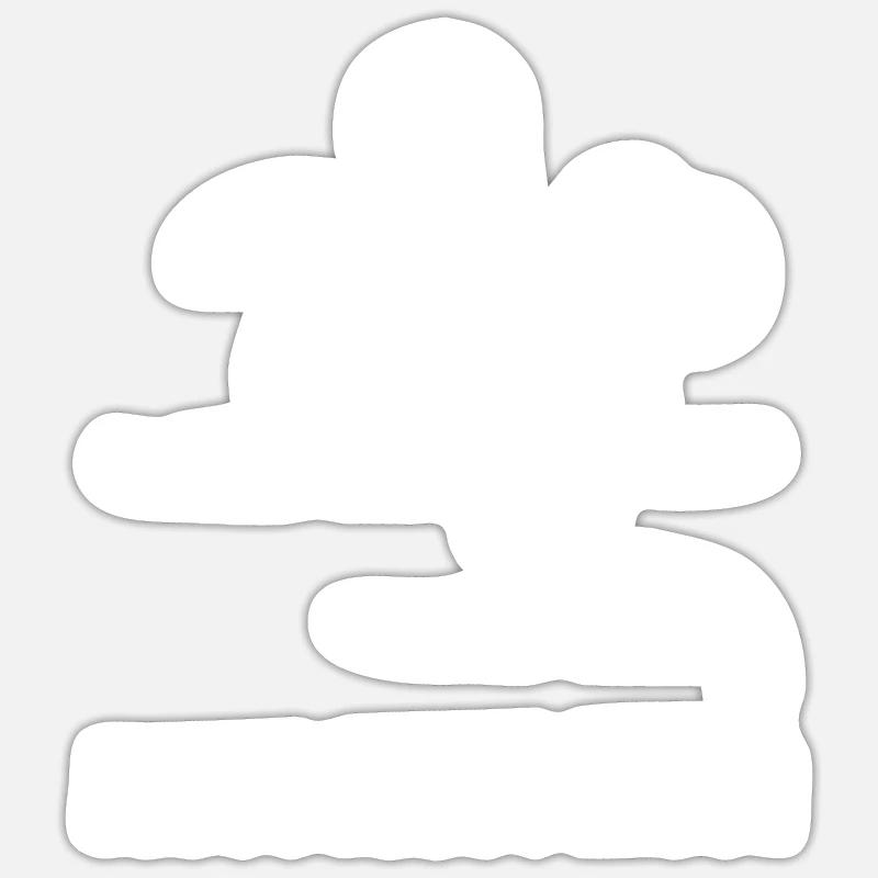 Sticker Größe S (10 x 10 cm) - 
