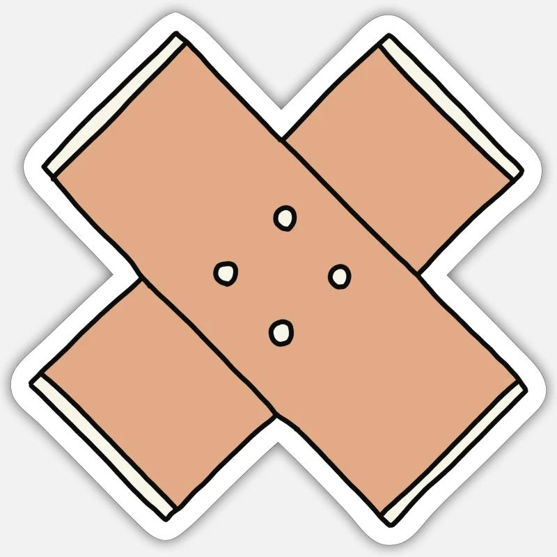 Pflaster Sticker Größe S (10 x 10 cm)