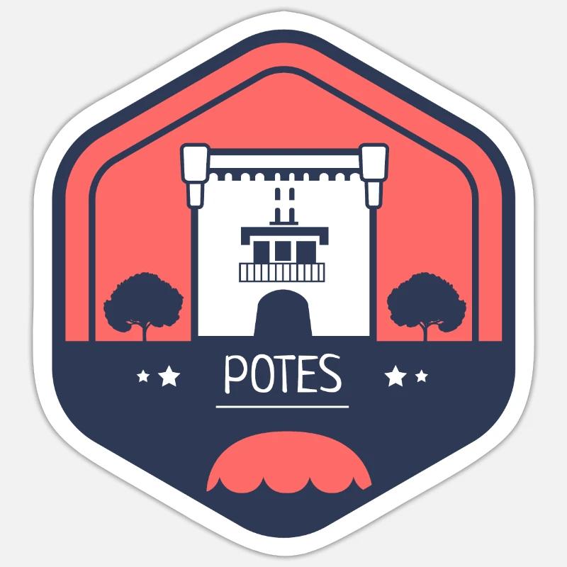 Sticker taille S (10 x 10 cm) - 