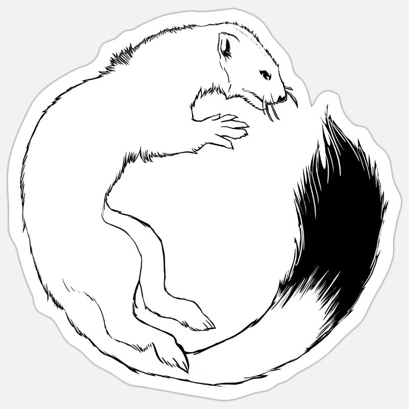 Sticker Größe S (10 x 10 cm) - 