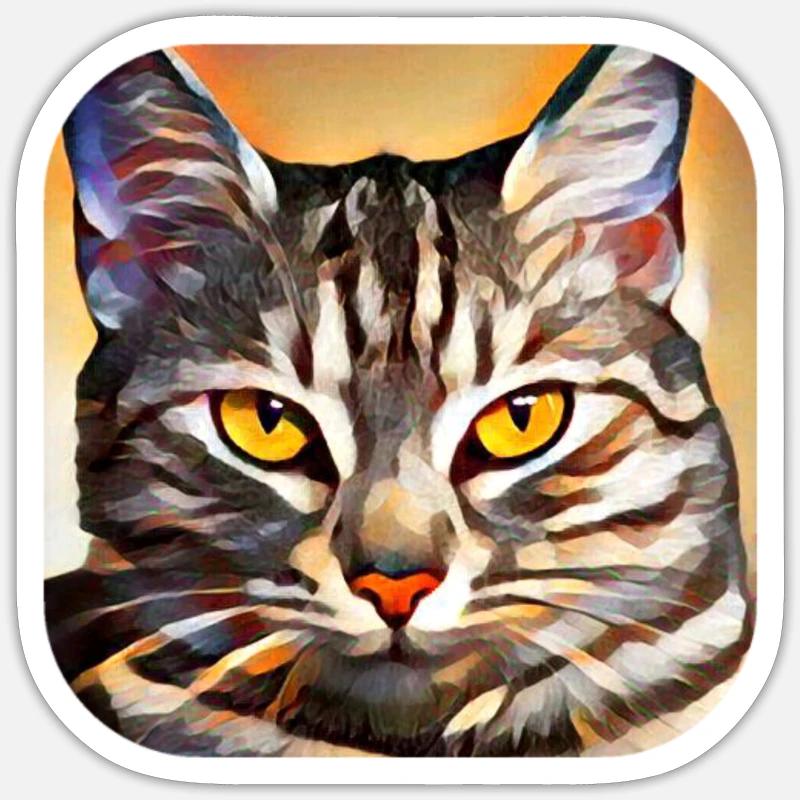 Sticker Größe S (10 x 10 cm) - 