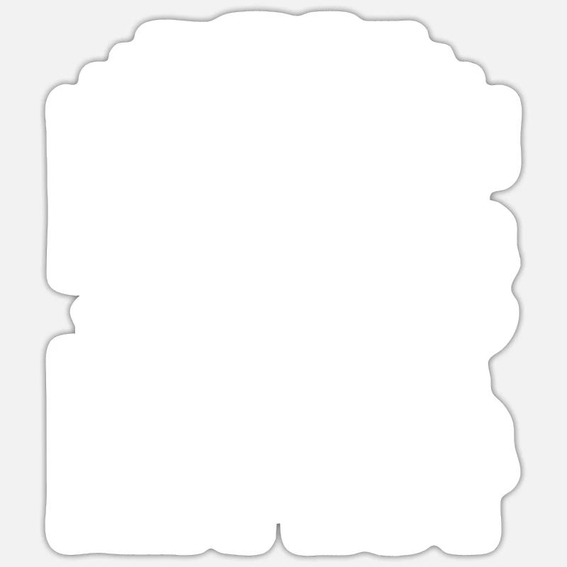 BRICOLAGE - PAPY BRICOLEUR - Sticker taille S (10 x 10 cm) - blanc mat