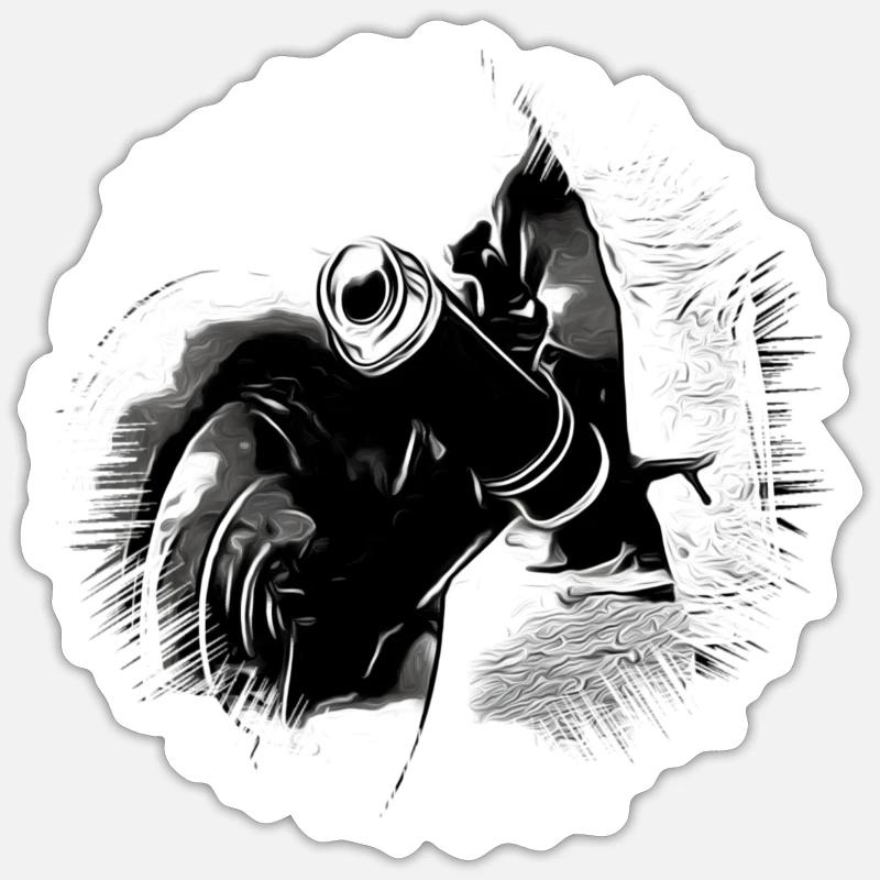 Sticker Größe S (10 x 10 cm) - 