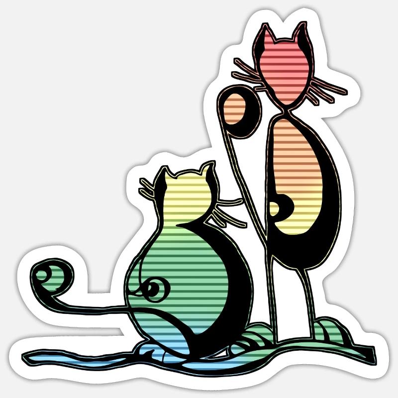 Sticker size S (10 x 10 cm) - 