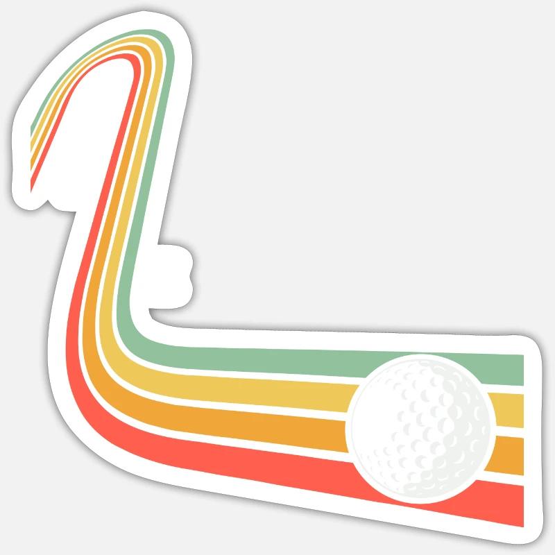 gulf - Sticker size S (10 x 10 cm) - white matte