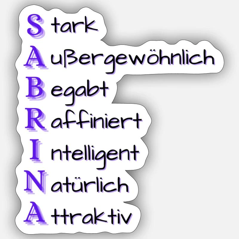 Sticker Größe S (10 x 10 cm) - 