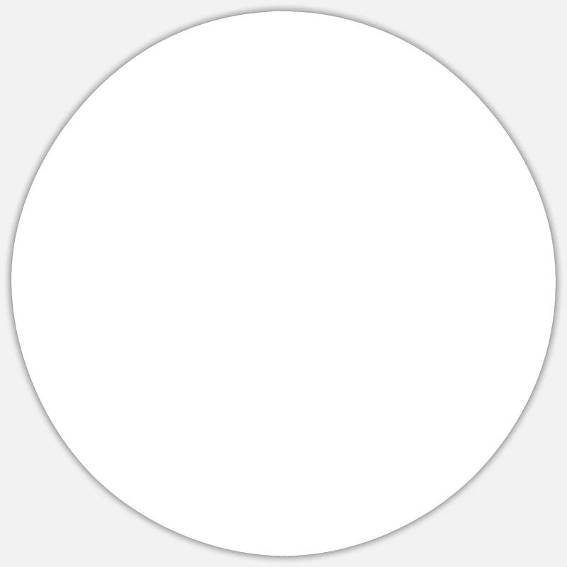 MAMOU (blanc) - Sticker taille S (10 x 10 cm) - blanc mat