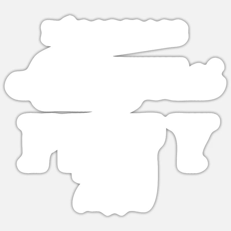 Sticker taille S (10 x 10 cm) - 