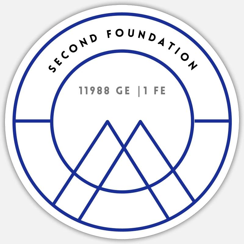 Second Foundation Sticker size S (10 x 10 cm)