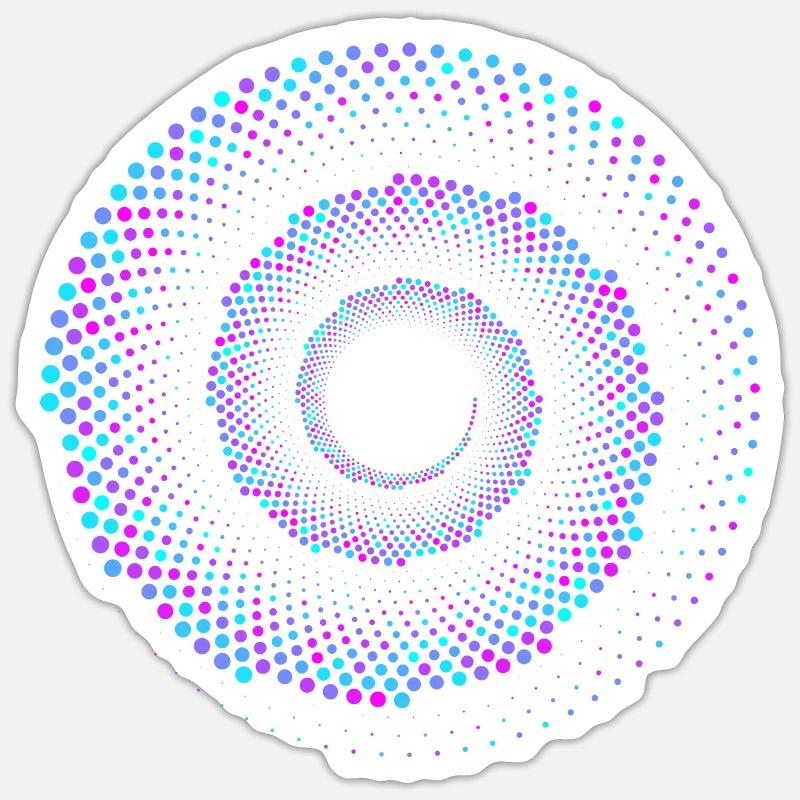 Vortex Sticker Größe S (10 x 10 cm)