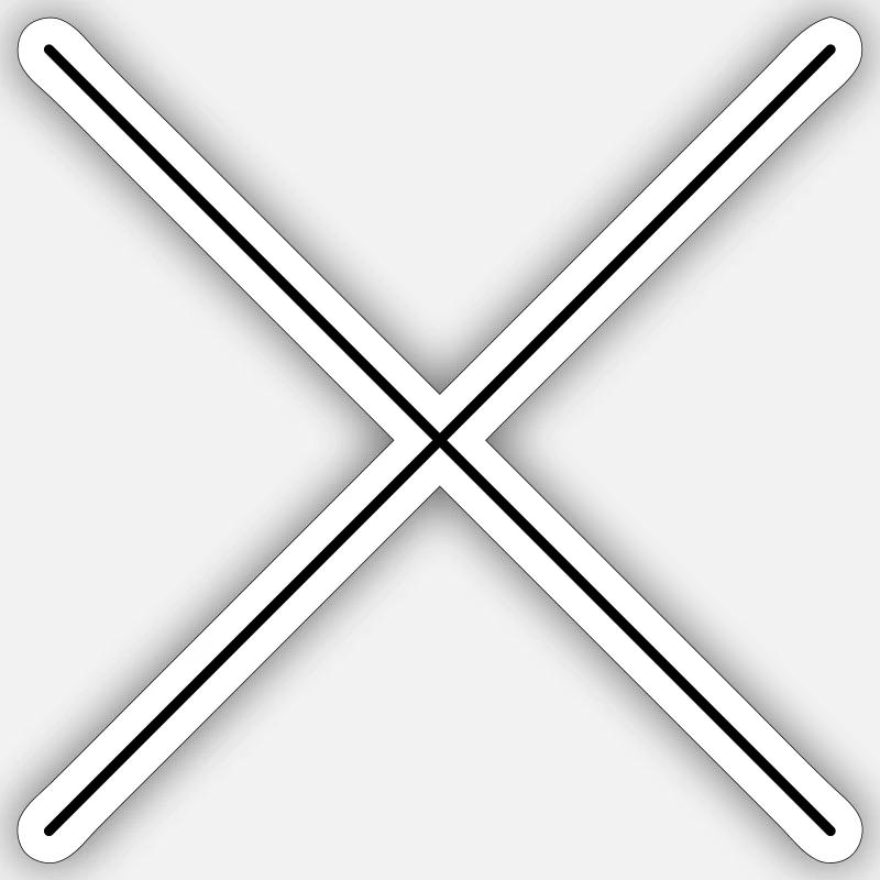 Sticker size S (10 x 10 cm) - 