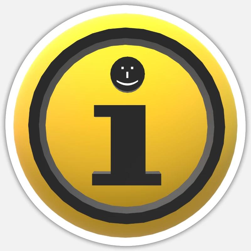 Sticker taille S (10 x 10 cm) - 