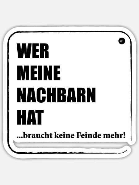 - Sticker size S (10 x 10 cm) - white matte
