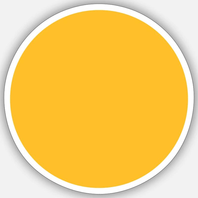 Sphère géométrie - Sticker taille S (10 x 10 cm) - blanc mat