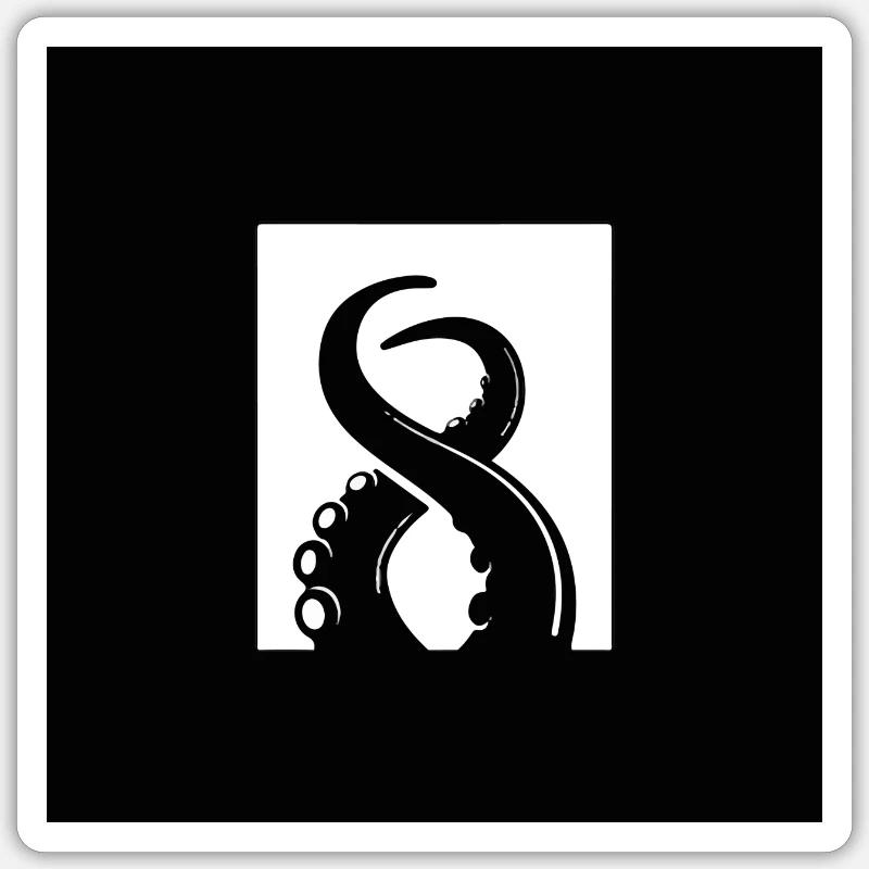 INFINITY TENTACLE Sticker size S (10 x 10 cm)