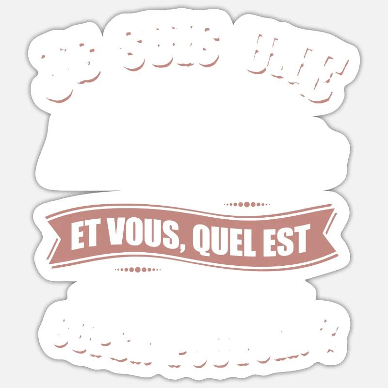 Sticker taille S (10 x 10 cm) -