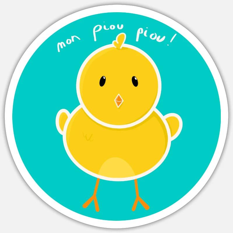 Sticker taille S (10 x 10 cm) - 