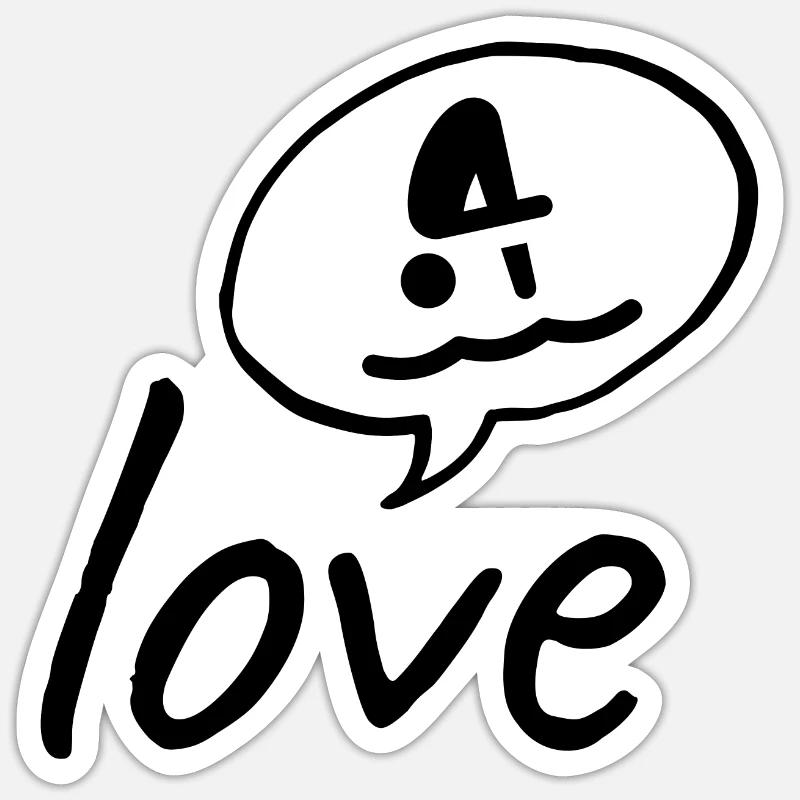 Sticker Größe S (10 x 10 cm) - 