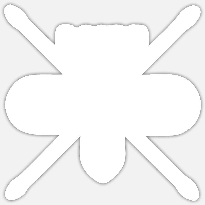 Sticker taille S (10 x 10 cm) - 